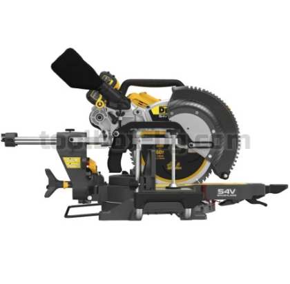 Акумулаторен Настолен Циркуляр Dewalt DCS781X2, 54 V, 305 мм, с 2 Батерии FLEXVOLT 9.0 Ah и Зарядно Устройство