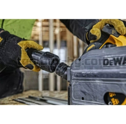 Акумулаторен Ръчен Циркуляр Dewalt DCS520T2R, 165 мм, 54V XR FLEXVOLT с Батерии и Зарядно Устройство + Линеал и Куфар