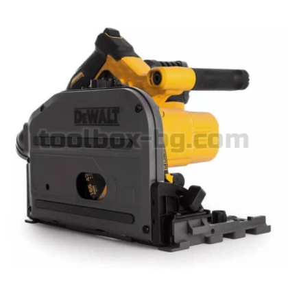 Акумулаторен Ръчен Циркуляр Dewalt DCS520T2R, 165 мм, 54V XR FLEXVOLT с Батерии и Зарядно Устройство + Линеал и Куфар
