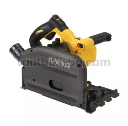 Акумулаторен Ръчен Циркуляр Dewalt DCS520T2R, 165 мм, 54V XR FLEXVOLT с Батерии и Зарядно Устройство + Линеал и Куфар