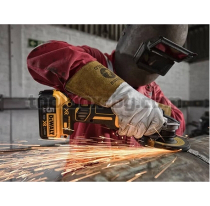 Акумулаторен Ъглошлайф Dewalt DCG405P3 18 V 125 мм, 3 Батерии 5 Ач, Зарядно Устройство и Куфар