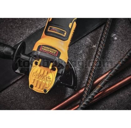 Акумулаторен Ъглошлайф Dewalt DCG409T1 18 V, 1 Батерия FLEXVOLT 6 Ah, Куфар