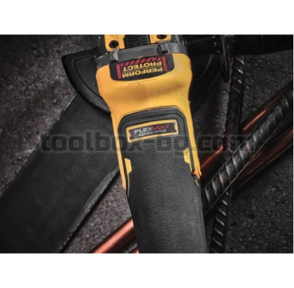 кумулаторен Ъглошлайф Dewalt DCG409VSN, 18 V, 125 мм, Без Батерия и Зарядно, с Променливи Обороти