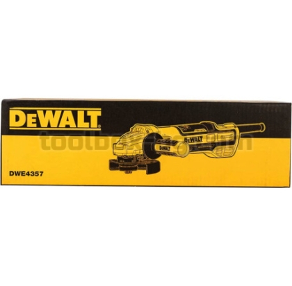 Ъглошлайф Безчетков Dewalt DWE4357 1700 W 125 мм с Регулируеми Обороти
