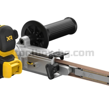 Акумулаторен Лентов Шлайф Dewalt DCM200NT, 18 V, 457 x 13 мм, Без Батерия и Зарядно + куфар