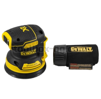 Акумулаторна Eксцентър Шлайфмашина Dewalt DCW210N 18 V 125 мм Без Батерия и Зарядно У-во.