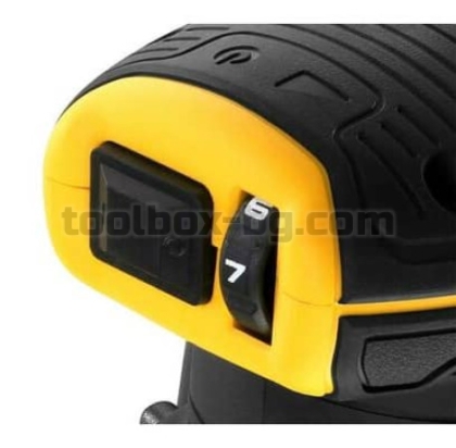 Акумулаторна Ексцентър Шлайфмашина Dewalt DCW210NT 18 V 125 мм + Куфар