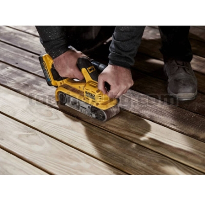 Акумулаторна Лентов Шлайф Dewalt DCW220N, 18 V, 533 x 75 мм, Без Батерия и Зарядно