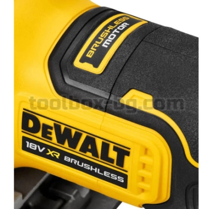 Акумулаторна Бисквит Машина Dewalt DCW682NT, 18 V, 0 - 20 мм, Без Батерия и Зарядно + Куфар