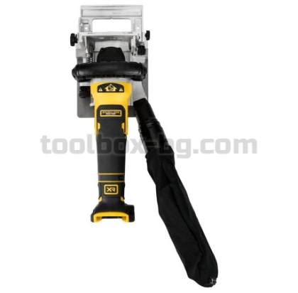 Акумулаторна Бисквит Машина Dewalt DCW682NT, 18 V, 0 - 20 мм, Без Батерия и Зарядно + Куфар