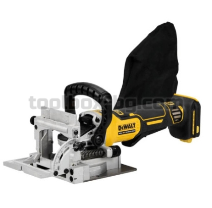Акумулаторна Бисквит Машина Dewalt DCW682NT, 18 V, 0 - 20 мм, Без Батерия и Зарядно + Куфар