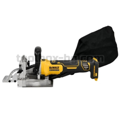 Акумулаторна Бисквит Машина Dewalt DCW682NT, 18 V, 0 - 20 мм, Без Батерия и Зарядно + Куфар