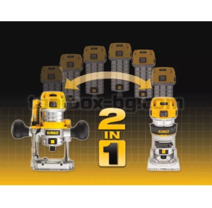 Фреза Kомбинирана Dewalt D26204K 900 W