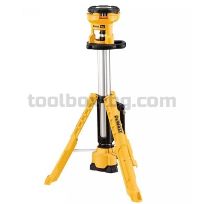 Акумулаторен LED Фенер Dewalt DCL079 18 V , с Тринога. Без зарядно Устройство и Батерии 