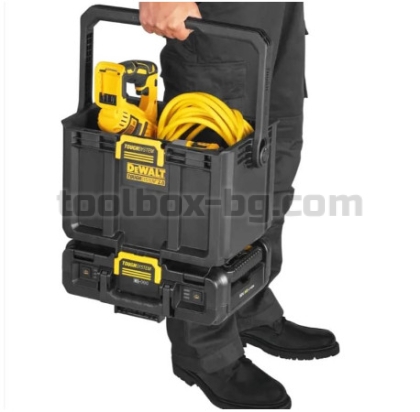 Куфар за Инструменти с Акумулаторни Фенери Dewalt DWST08061-1, 18 V/54 V, 4000 lm