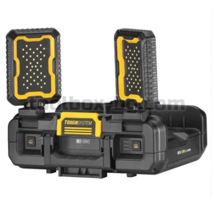 Куфар за Инструменти с Акумулаторни Фенери Dewalt DWST08061-1, 18 V/54 V, 4000 lm