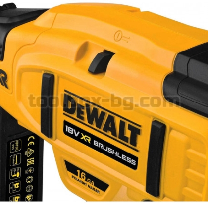 Акумулаторен Пистолет за Пирони Dewalt DCN662N, 18 V, Без Батерия и Зарядно У-во.