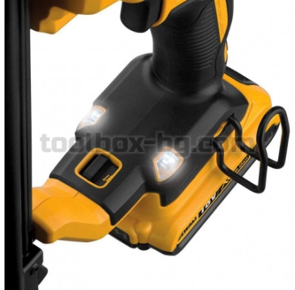 Акумулаторен Пистолет за Пирони Dewalt DCN680NT, 18 V, 15 - 54 мм, Без Батерия и Зарядно У-во. + Куфар
