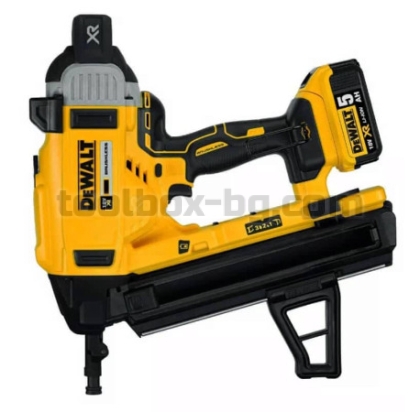 Акумулаторен Пистолет за Коване на Пирони в Бетон  Dewalt DCN890P2 18 V, 2 Батерии по 5 Ач 13-57 мм + КУФАР + Зарядно У_во.