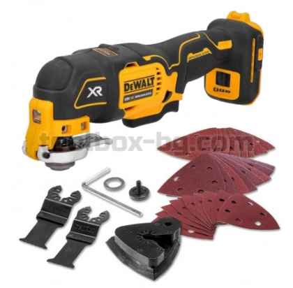 Акумулаторен Мултифункционален Инсрумент Dewalt DCS356NT 18 V + Куфар - Без Батерии и Зарядно У-во.