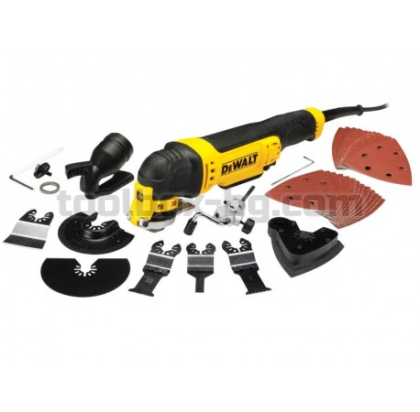 Мултифункционален Инструмент Dewalt DWE315KT 300 W, с Комплект Аксесоари и Куфар