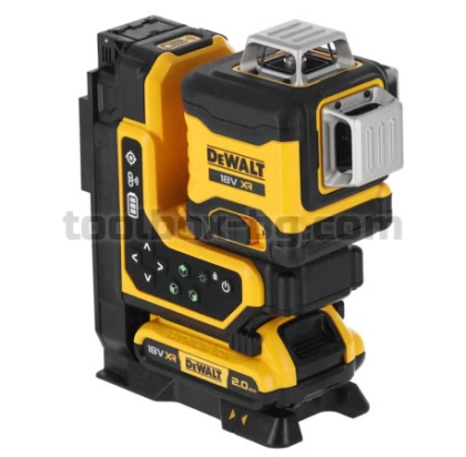 Лазерен Нивелир Dewalt DCLE34035D1, 18 V, XR®, 3 x 360°, Зелен, с Дистанционно и Аксесоари + Куфар
