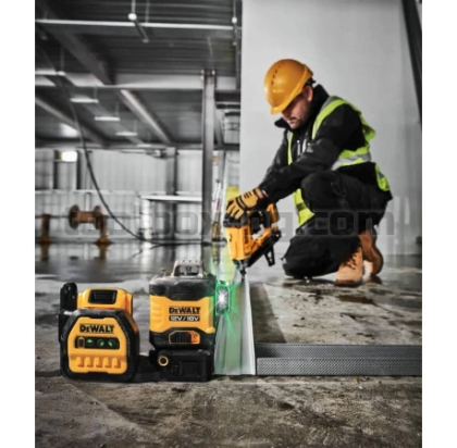 Лазерен Нивелир 360 градуса Зелен Dewalt DCE089D1G18 