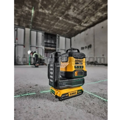 Лазерен Нивелир Dewalt DCLE34031D1, 18V, с Батерия 2 ah, Зарядно и Куфар