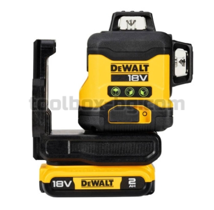 Лазерен Нивелир Dewalt DCLE34031D1, 18V, с Батерия 2 ah, Зарядно и Куфар