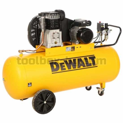Монофазен Компресор 3 к.с., 10 бара, 200 л, Dewalt DXCMB3M201HE