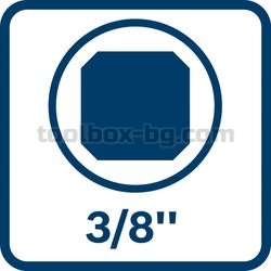 Акумулаторна тресчотка Bosch GRC 12V-60 SN, 3/8" без батерия и зарядно устройство