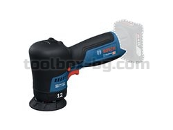 Акумулаторна полираща машина Bosch GPO 12V-77 Без батерия и зарядно устройство