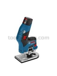 Акумулаторна фреза за ръбове Bosch GKF 12V-8 с 2x 3.0 Ah 12V батерии + зарядно устройство в Куфар L-Boxx 