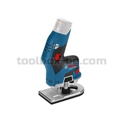 Акумулаторна фреза за ръбове Bosch GKF 12V-8 с 2x 3.0 Ah 12V батерии + зарядно устройство в Куфар L-Boxx 