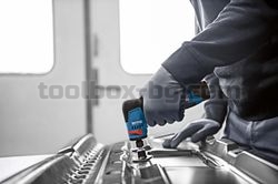 Акумулаторен прав шлайф Bosch GWG 12V-50 S без батерия и зарядно устройство