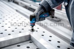 Акумулаторен прав шлайф Bosch GWG 12V-50 S без батерия и зарядно устройство