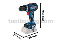 Акумулаторна ударна бормашина/винтоверт Bosch GSB 18V-90 C, 2x 4.0Ah ProCore батерии и зарядно устройство в Куфар L-BOXX