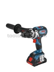 Акумулаторен винтоверт Bosch GSR 18V-110 C, Без батерия или зарядно Куфар L-BOXX