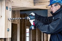 Акумулаторен ударен винтоверт Bosch GSB 18V-110 C, Без батерия и зарядно в Куфар L-BOXX