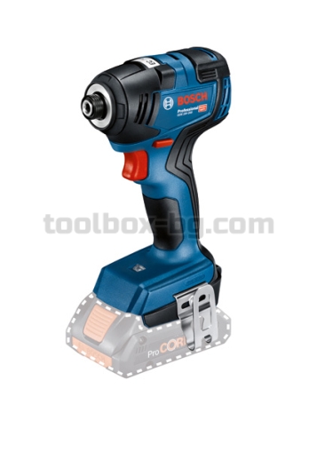 Акумулаторен ударен гайковерт Bosch GDR 18V-200 Без батерия и зарядно устройство в Куфар L-BOXX 136