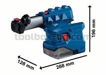 Прахоуловител Bosch GDE 12 за GBH 185-LI, 100 мм