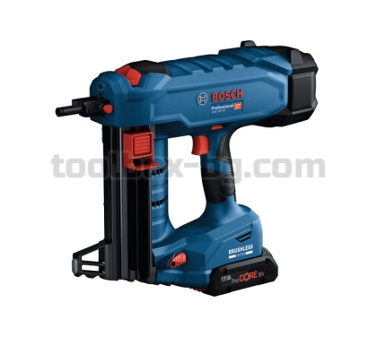 Акумулаторен пистолет за пирони Bosch GNB 18V-40 без батерия и зарядно устройство в Куфар XL-BOXX