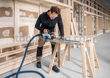 Акумулаторен циркуляр Bosch GKS 18V-57-2 GX Без батерия и зарядно устройство