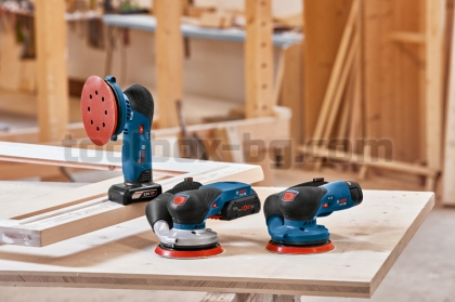 Акумулаторна орбитална шлайфмашина Bosch GEX 18V-125 Без батерия и зарядно