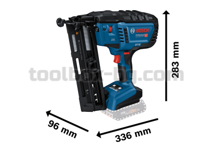 Акумулаторен пистолет за пирони за дърво Bosch GNH 18V-64-2 M Без батерия и зарядно устройство в Куфар L-BOXX 238