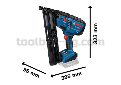 Акумулаторен пистолет за пирони за дърво Bosch GNH 18V-64 MD Без батерия и зарядно устройство в Куфар L-BOXX 238