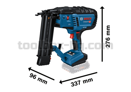 Акумулаторен пистолет за пирони за дърво Bosch GNH 18V-50 M Без батерия и зарядно устройство в Куфар L-BOXX 238