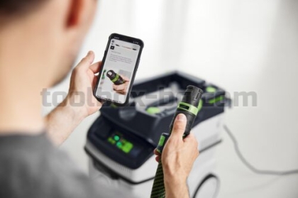 Мобилна прахосмукачка Festool CLEANTEC CTM 26 EI-FLR, M-клас, FLR версия