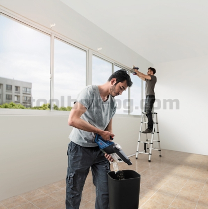 Безжична прахосмукачка за сухо почистване Bosch GAS 18V-1 Professional Без батерия и зарядно устройство