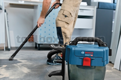 Безжична прахосмукачка Bosch BITURBO GAS 18V-12 MC, M-клас, Без батерия и зарядно устройство